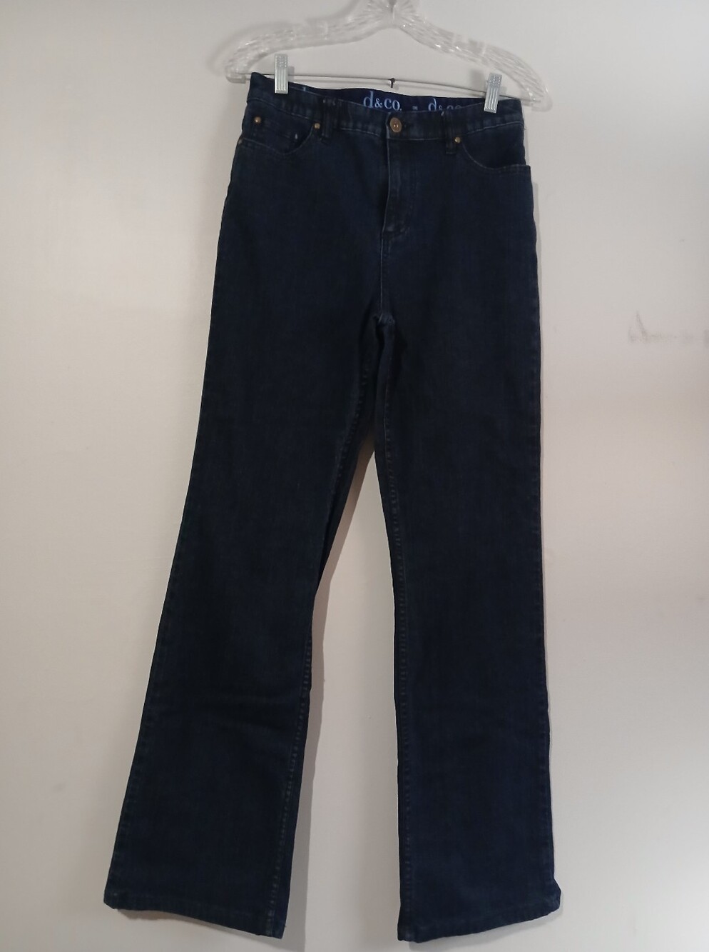 Denim And Co. Ladies Blue Jeans. Size 4 Tall